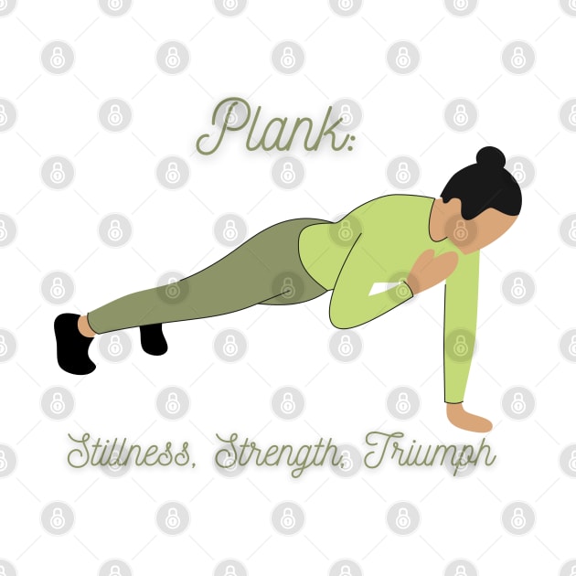 WOMAN PLANK DESIGN by Mujji