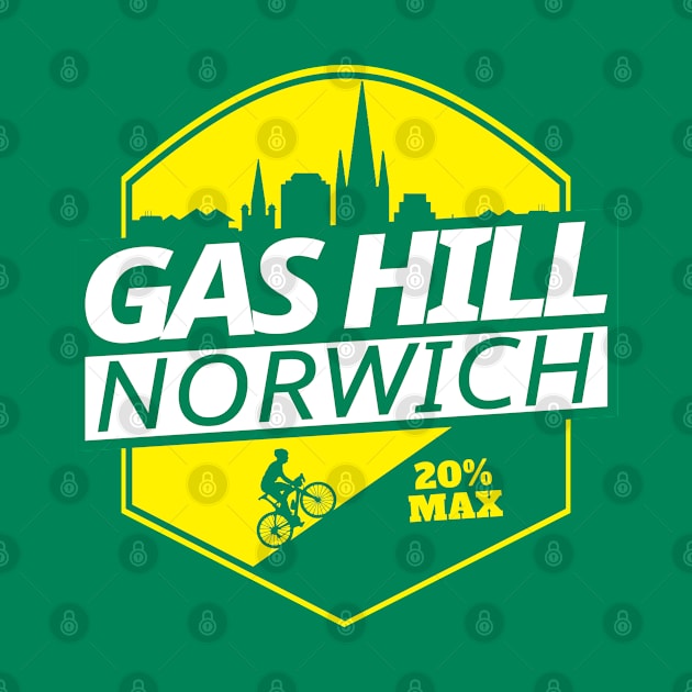 Funny Norwich Norfolk Gas Hill Cycling by zap