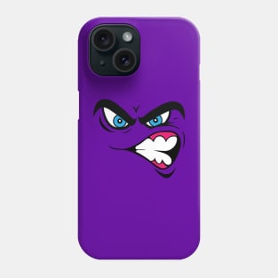 Angry Face, Bad Mood Phone Case