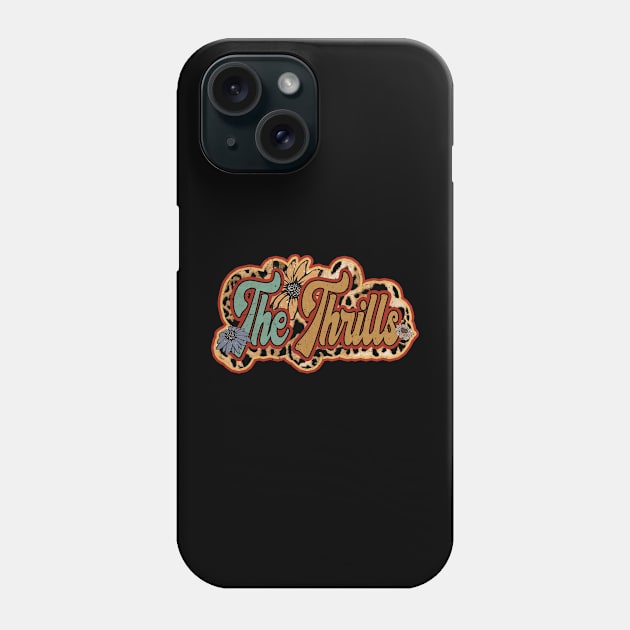 Thrills Proud Name Personalized Retro Flowers Beautiful Phone Case by BilodeauBlue