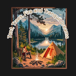 Camping By The Lake T-Shirt