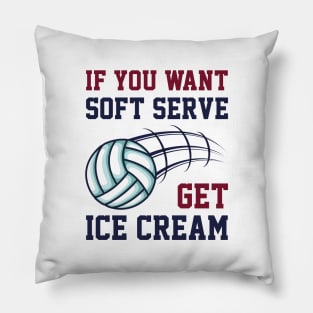 Soft Serve Ice Cream Pillow