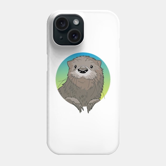 Cute Otter Phone Case by LeCouleur