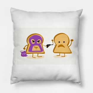 Funny bread Pillow