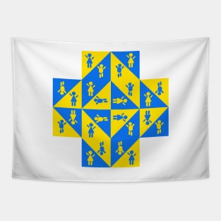 save Ukraine Tapestry