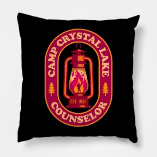 Camp Crystal Lake Counselor for halloween season Pillow