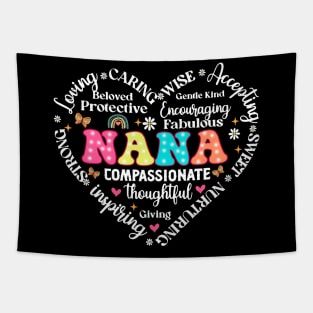 Retro Nana Grandma, Nana, Blessed Nana, Nana Life, Mother's Day Tapestry