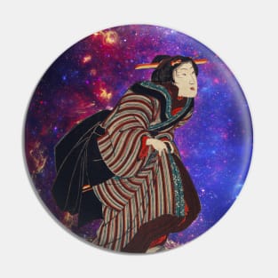 Kuniyoshi in Space Pin