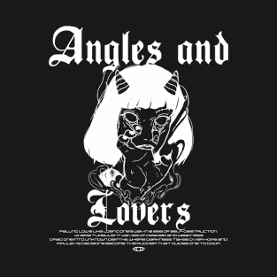 ANGELS AND LOVERS GIRL BLACK T-Shirt