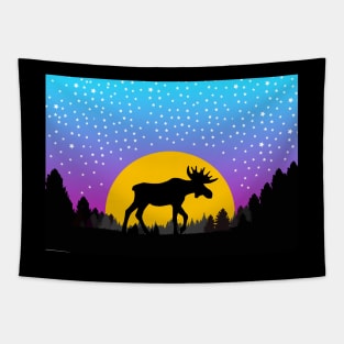 Moose Tapestry