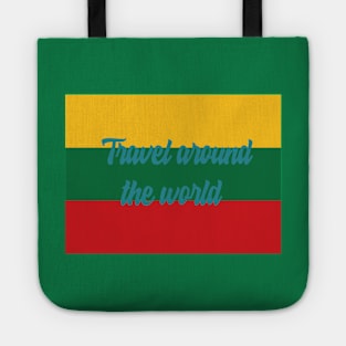 Travel Around the World - Lithuania Tote