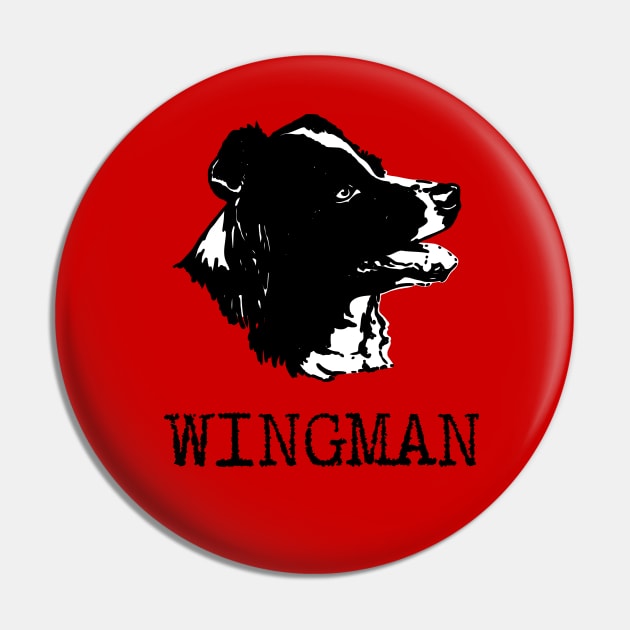 my Wingman Pin by Porus