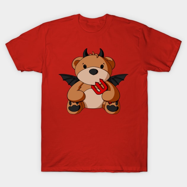 Angel and Devil Teddy Bears - Teddy Bear - Hoodie