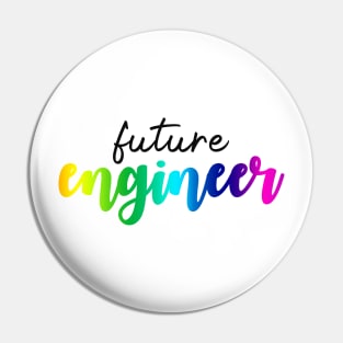 Future Engineer - Rainbow Pin