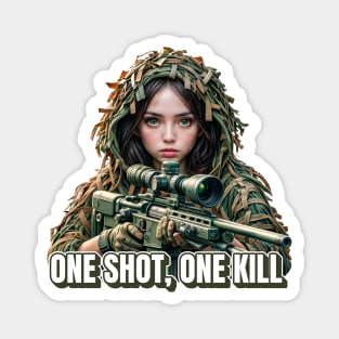 Sniper Girl Magnet