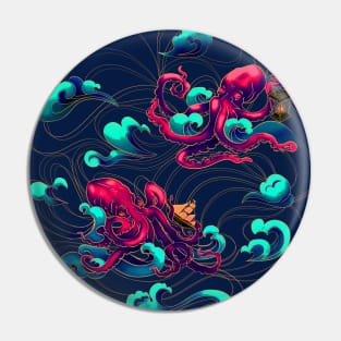 Octopus Pin