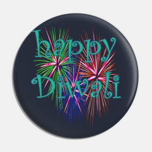 Happy Diwali Festival Of Light Over Dark Celebration 3 Pin