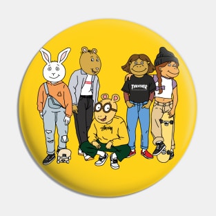 Arthur Squad Pin