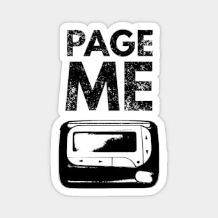 Page me Magnet