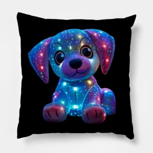 Neon Doggy Pillow