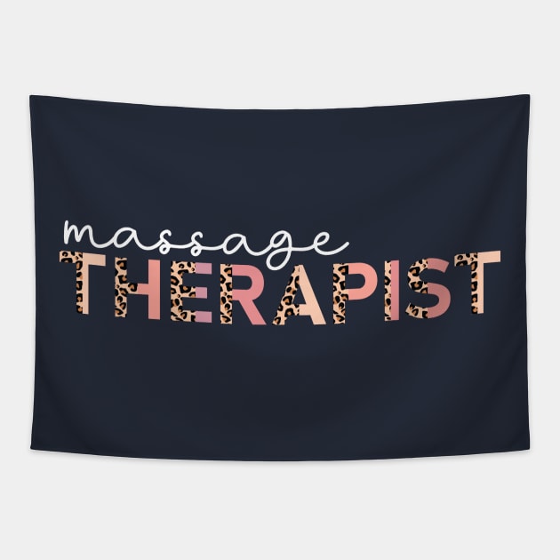 Massage Therapist Tapestry by TheDesignDepot