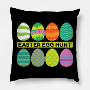 Easter Egg hunt early Spring Pillow