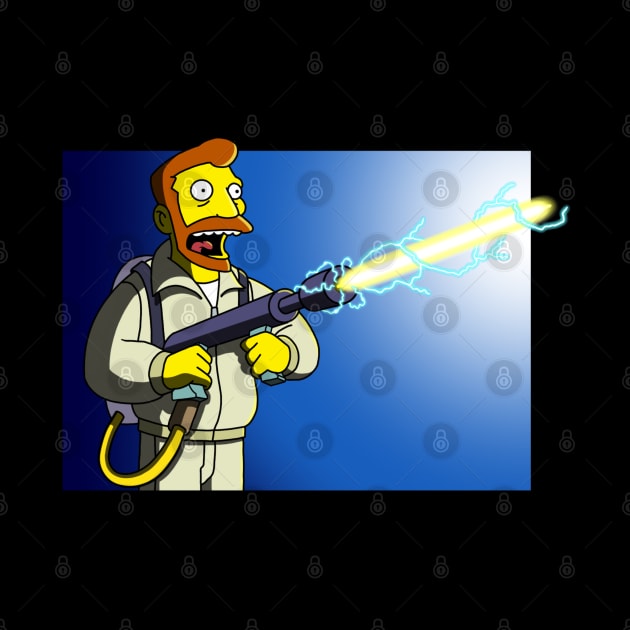 Hank Scorpio Ghostbuster by GarryDeanArt