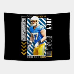 Joey Bosa Paper Poster Version 10 Tapestry