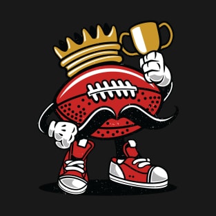 The Cool Football King T-Shirt