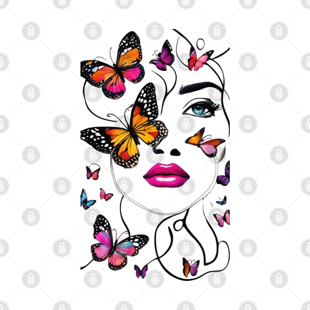 Lady Butterfly by TooplesArt