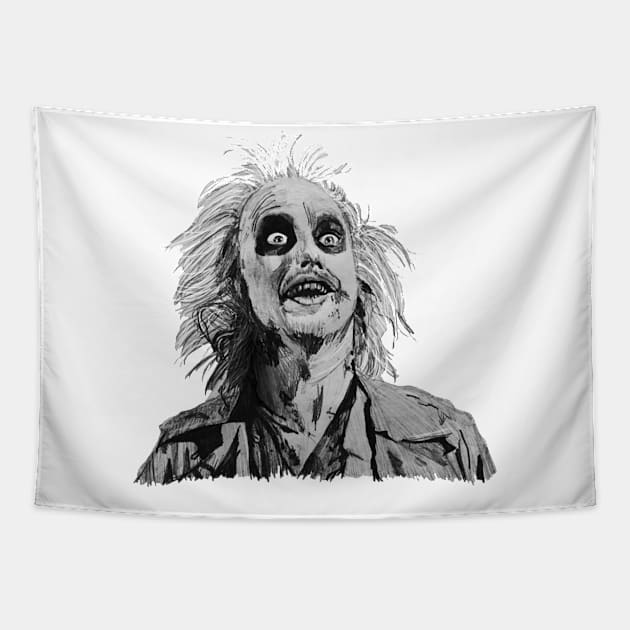 Beetlejuice Tapestry by nfrenette