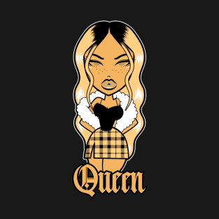 Queen Doll girl Brown-Out v1 T-Shirt