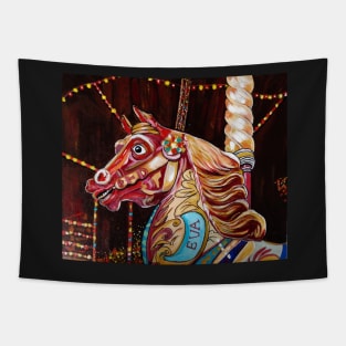 Carousel Horse Tapestry