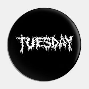 Black Tuesday Pin