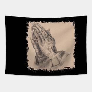 Praying Hands of Albrecht Durer Tapestry
