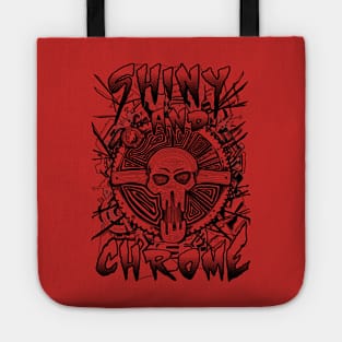 Shiny and Chrome Tote