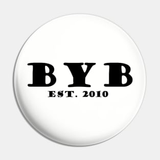 BLEEDING YANKEE BLUE Established 2010 Design Pin