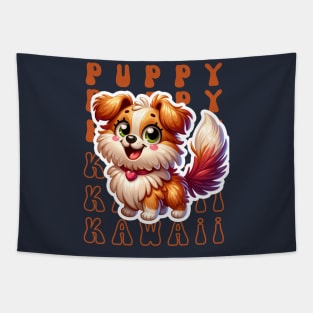 Kawaii Puppy Tapestry