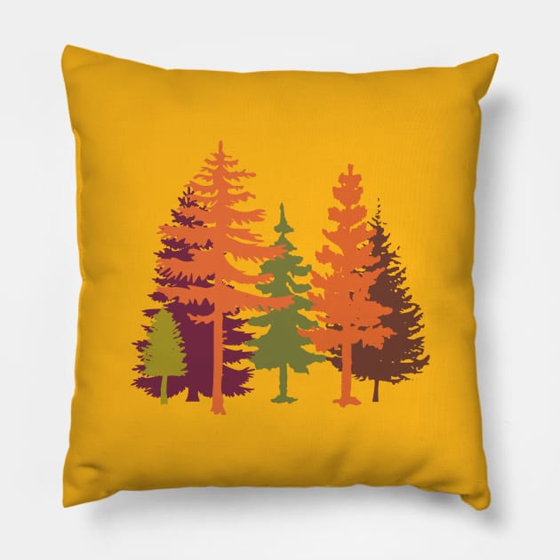 Cute forest Pillow by PallKris