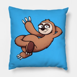 Lazy Sloth Greeting Pillow