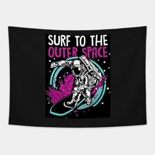 Surf to the Outer Space - Best Selling Tapestry