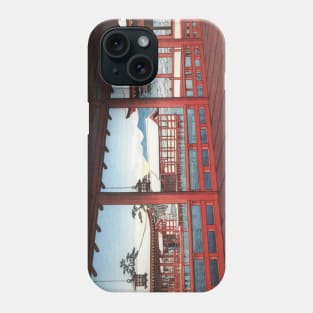 A Corridor at Miyajima by Kawase Hasui Phone Case