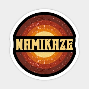 Vintage Proud Name Namikaze Anime Gifts Circle Magnet