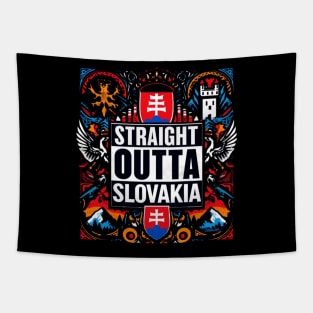 Straight Outta Slovakia Tapestry