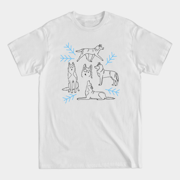 Discover Siberian Huskies - Siberian Husky - T-Shirt