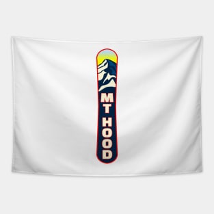 Snowboarding Mount Hood Oregon Snowboard Tapestry