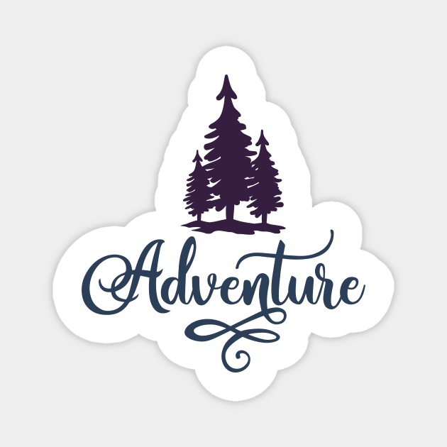 Adventure Magnet by Ombre Dreams