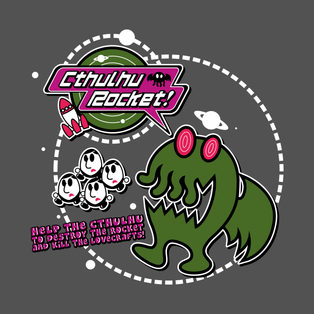 Cthulhu Rocket! by Olipop