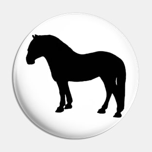 Pony shadow black Pin