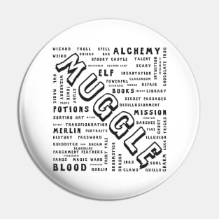 Muggle wizard Pin